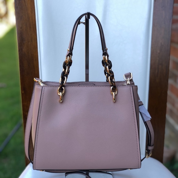 Michael Kors Medium Sofia Fawn Tote NWT - Picture 3 of 8
